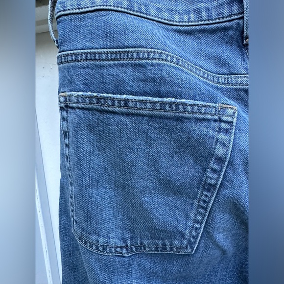 Everlane The Way High Jean Distressed straight leg organic cotton jeans - Picture 8 of 10